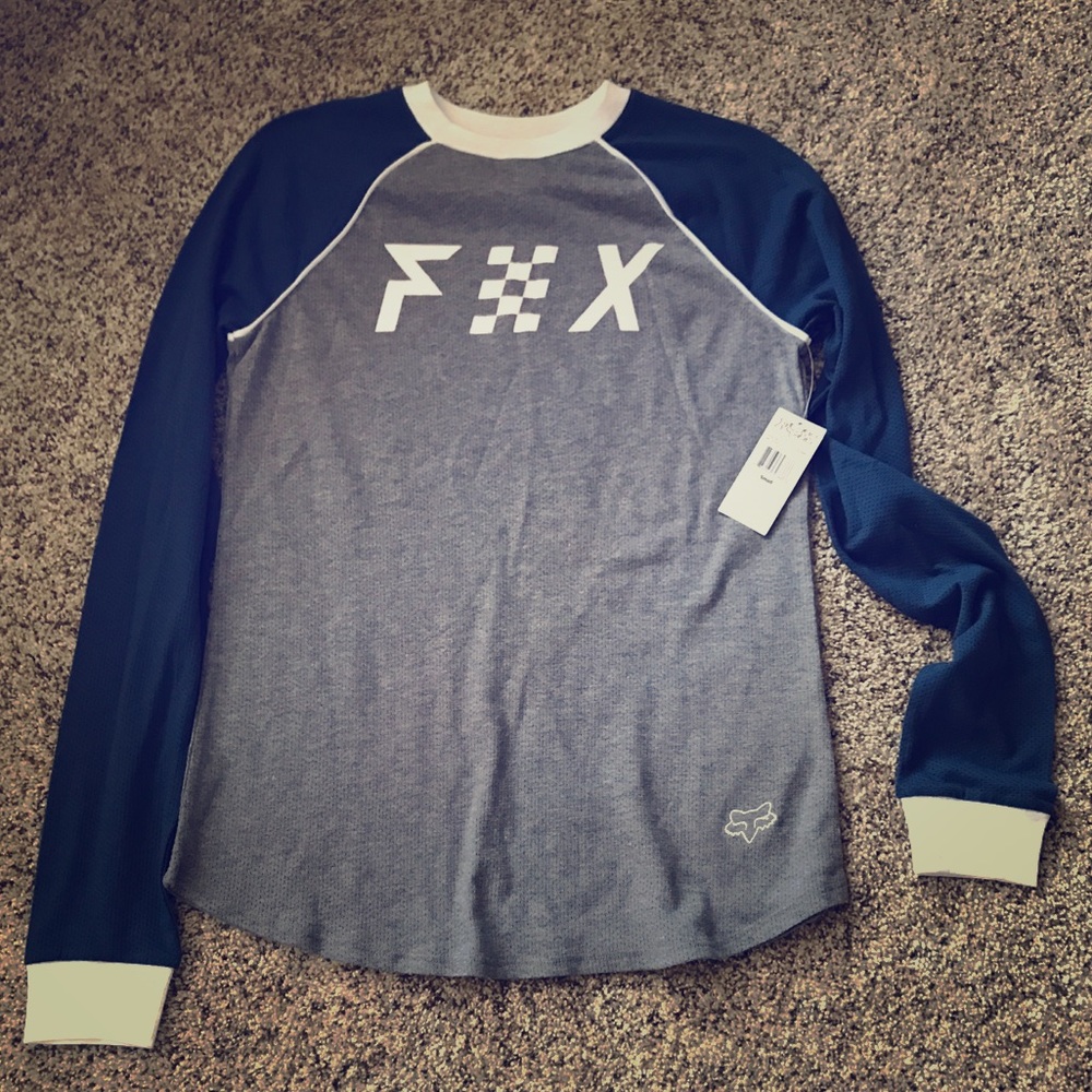 Fox Racing Women’s Henley Style Long Sleeve SZ S